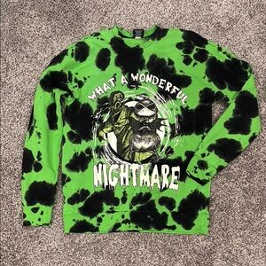 Hot Topic x Disney - Green and Black Graphic Sweatshirt
